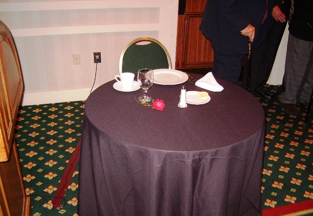 POW-MIA table