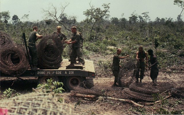 2-2 Squad  Building a perimeter around the center of what the Roam Plows were knocking down