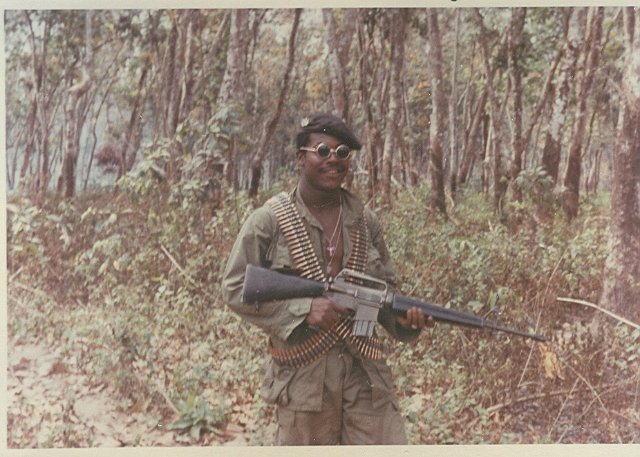 Jimmy Robinson near the Ben Cui