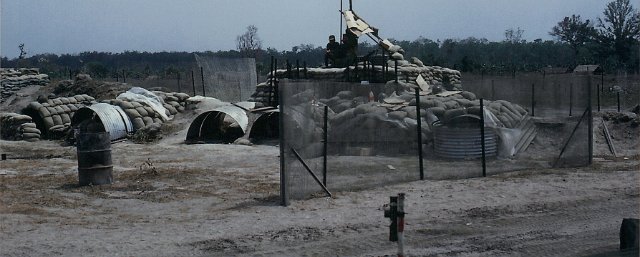 Company sized forward basecamp somewhere outside of Trang Bang, off the road to Dau Tieng 2-1