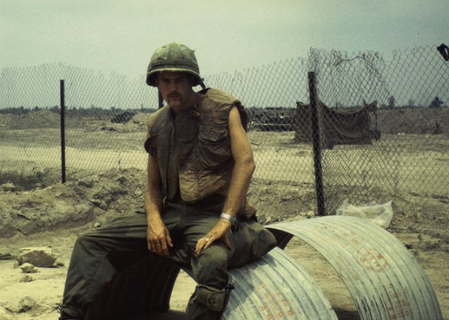 Steve at new base camp-1