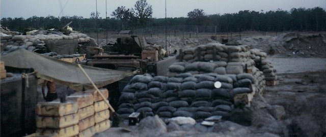 x Company sized forward basecamp somewhere outside of Trang Bang, off the road to Dau Tieng