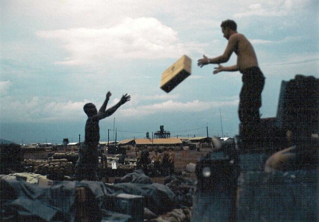 x Henry  and Joe Williams loading c's