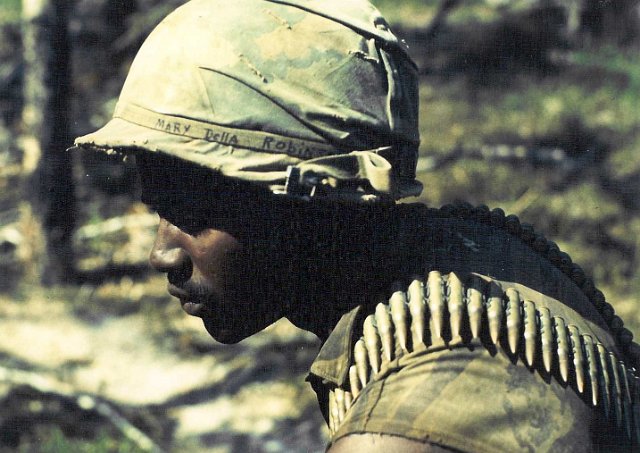 x Jimmie Robinson on track in magazine vest I made