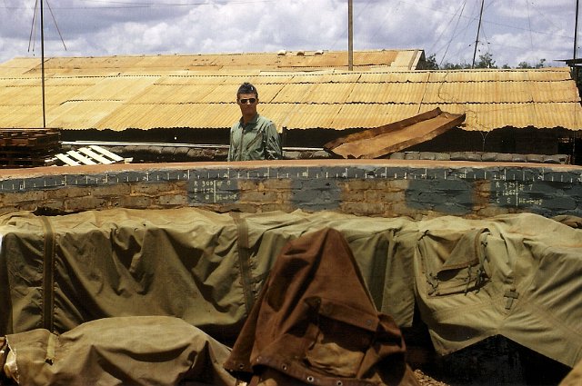 x Loc Ninh w cousin Gary Muffley at Morter pit