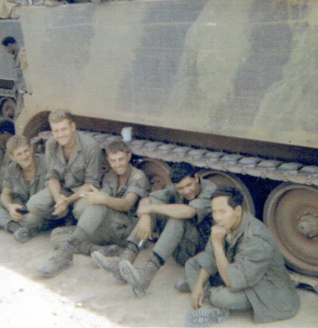 left to right Unkwn, Tom Kreckel, John Bailey, Cunningham, Cecil chieu hoi scout